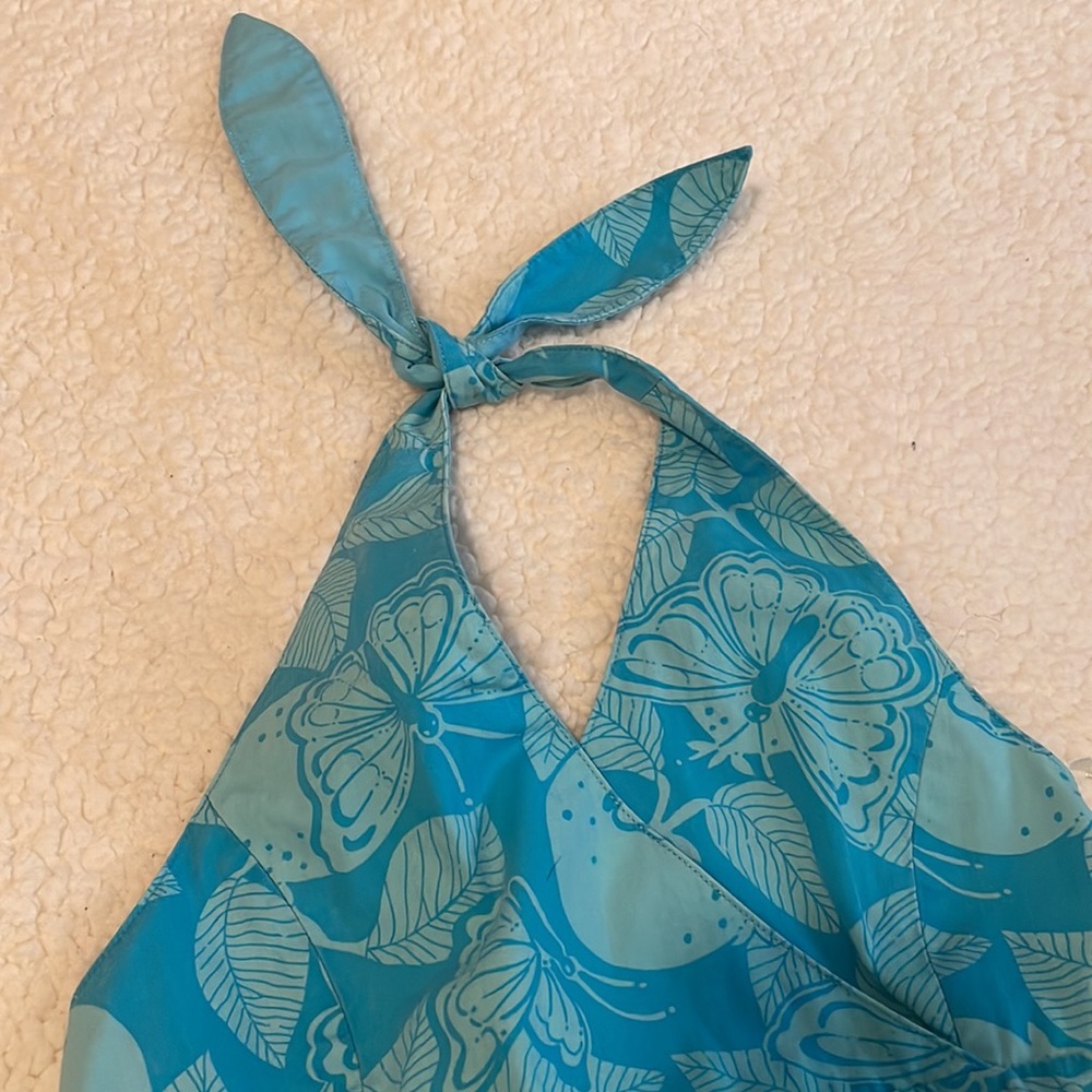 Lilly Pulitzer Kids Halter Dress Size 10 - Picture 3 of 7